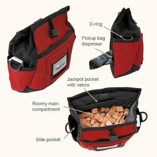 ドッグパック 海外正規品 並行輸入品 B00BYFB8Q0 Rapid Rewards Deluxe Dog Training Bag with Belt｜maniacs-shop｜04