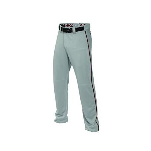 値引きする バット イーストン 野球 Easton Mako 2 Pant Adult Piped Grey Maroon M 魅力的な Www Ladislexia Net