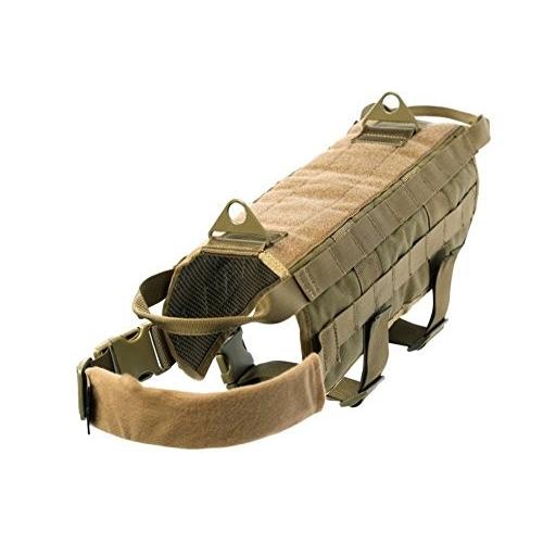ドッグパック 海外正規品 並行輸入品 02568798 Pety Pet Dog Harness Tactical (Coyote Brown, XL)｜maniacs-shop