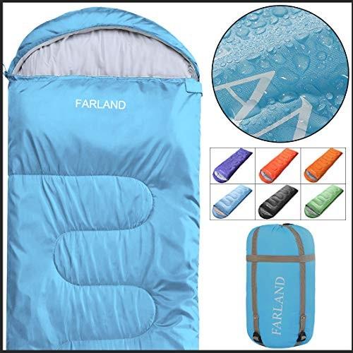 アウトドア キャンプ スリーピングバッグ 27017 FARLAND Sleeping Bags 20? for Adults Teens Ki