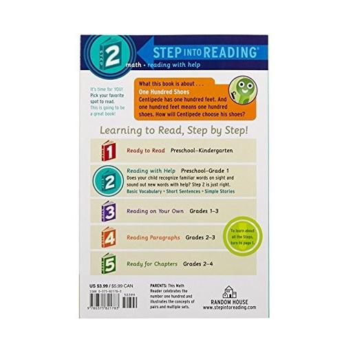 海外製絵本 知育 英語 One Hundred Shoes A Math Reader Step Into Reading Step 2 Pd マニアックス Yahoo 店 通販 Yahoo ショッピング