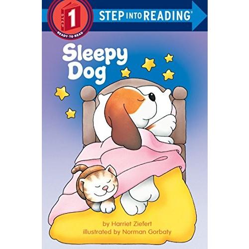 海外製絵本 知育 英語 Sleepy Dog Step Into Reading 外国の絵本 Vest Doctum Edu Br