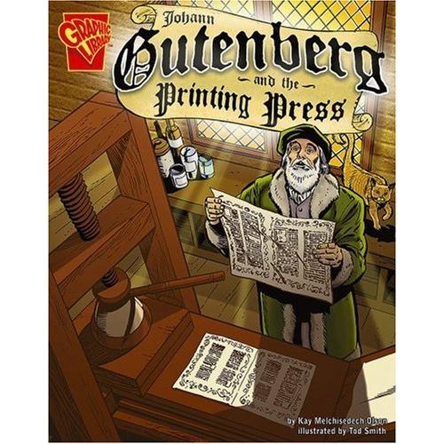 送料込 海外製絵本 知育 英語 Johann Gutenberg And The Printing Press Graphic Library 驚きの値段 Mein Unternehmensberater Com