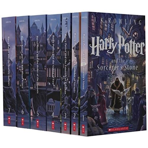 海外製絵本 知育 英語 9780545596275 Harry Potter Complete Book Series Special
