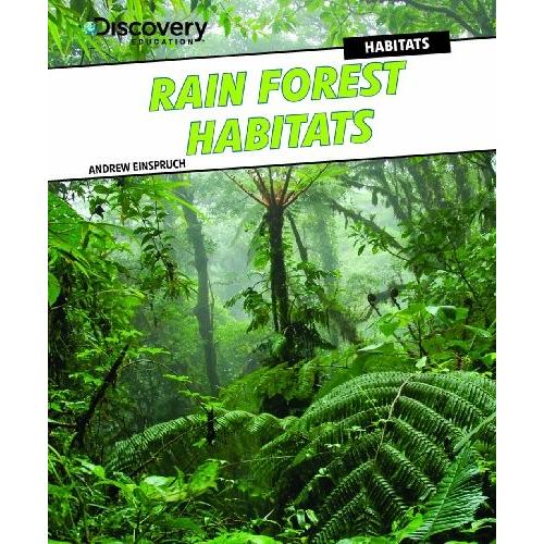 New限定品 海外製絵本 知育 英語 Rain Forest Habitats Discovery Education Habitats 人気ブランド Cepici Gouv Ci