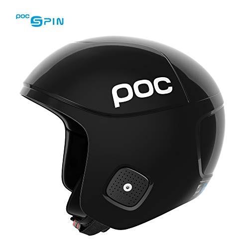 【別倉庫からの配送】 スノーボードPOC Skull Orbic X Spin, High Speed Race Helmet, Uranium Black, Large, ユニオンスポーツ d11258bc