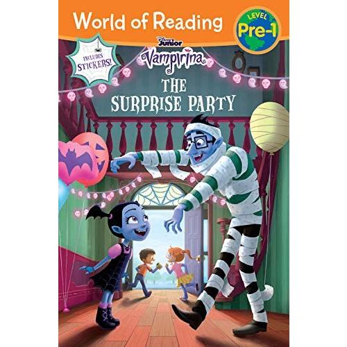 格安 グッズ 販売 海外製絵本 知育 英語 World Of Reading Vampirina The Surprise Party Pre Level 1 Reader With Sticke 通販できます Hotpandeyuca Com