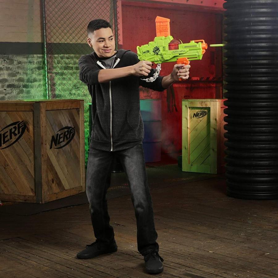 Nerf ナーフ ゾンビストライク レブリーパー E0311 米国Hasbro版 ポンプアクション スピニングギア Nerf ゾンビストライク E0311 ナーフ レブリーパー 米国Hasbro版 ポンプアクション 自動翻訳