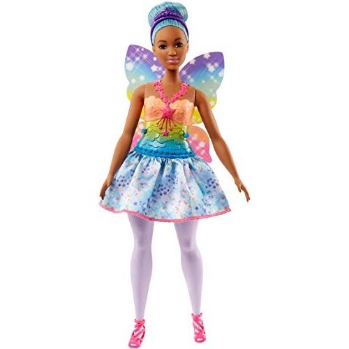 バービー バービー人形 ファンタジー FJC87 Barbie Dreamtopia Rainbow Cove Fairy Doll, Blue｜maniacs-shop