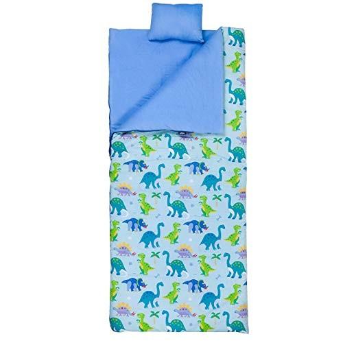 アウトドア キャンプ スリーピングバッグ 17408 Wildkin Kids Sleeping Bags for Boys and Girls, ダイナソー（寝袋・シュラフ｜アウトドア用寝具