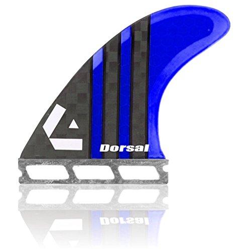 サーフィン フィン マリンスポーツ VENTRAL-CS5-FUTURE-3-BLUE DORSAL Surfboard Fins Thruster 3 Set｜maniacs-shop｜04