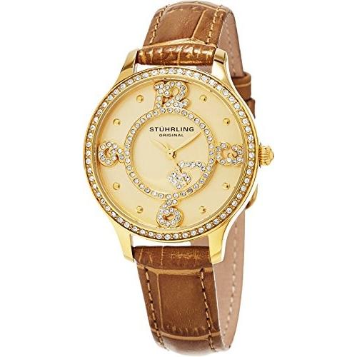 柔らかな質感の 腕時計 ストゥーリングオリジナル レディース 760.04 Stuhrling Original Women's 760.04 Sympho 腕時計