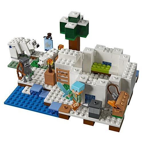 レゴ 6212485 LEGO Minecraft The Polar Igloo 21142 Building Kit (278 Pieces) (Discontinued by Manufacturer)｜maniacs-shop｜03