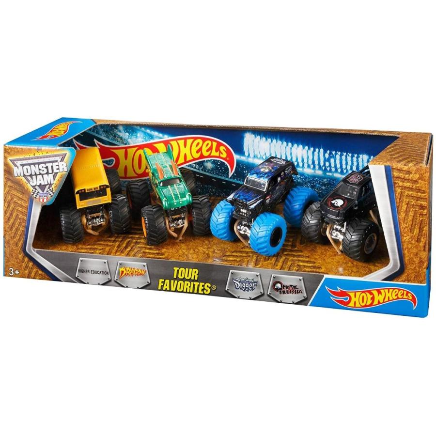 ホットウィール マテル ミニカー H9577 Hot Wheels Monster Jam Tour Favorites ? Styles May Vary_5