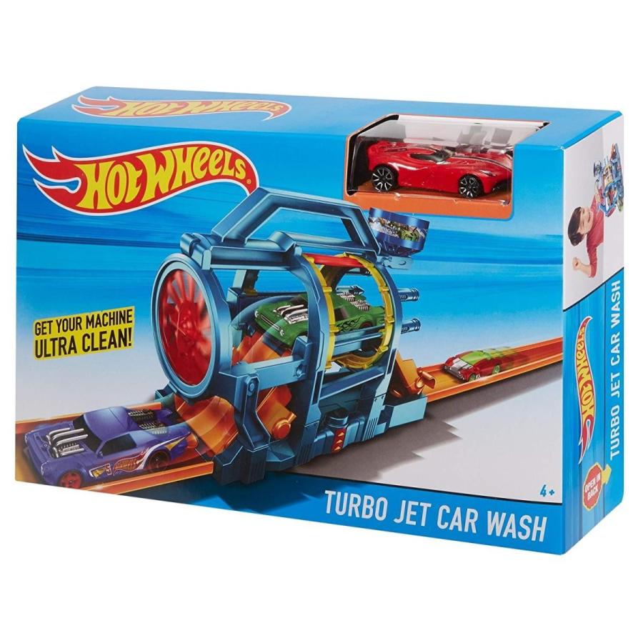 ホットウィール Hot Wheels ターボジェット・カーウォッシュ ホット