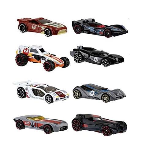 ホットウィール マテル ミニカー 731123130052， NA Hot Wheels Star Wars 2015 Exclusive Bundle of 8