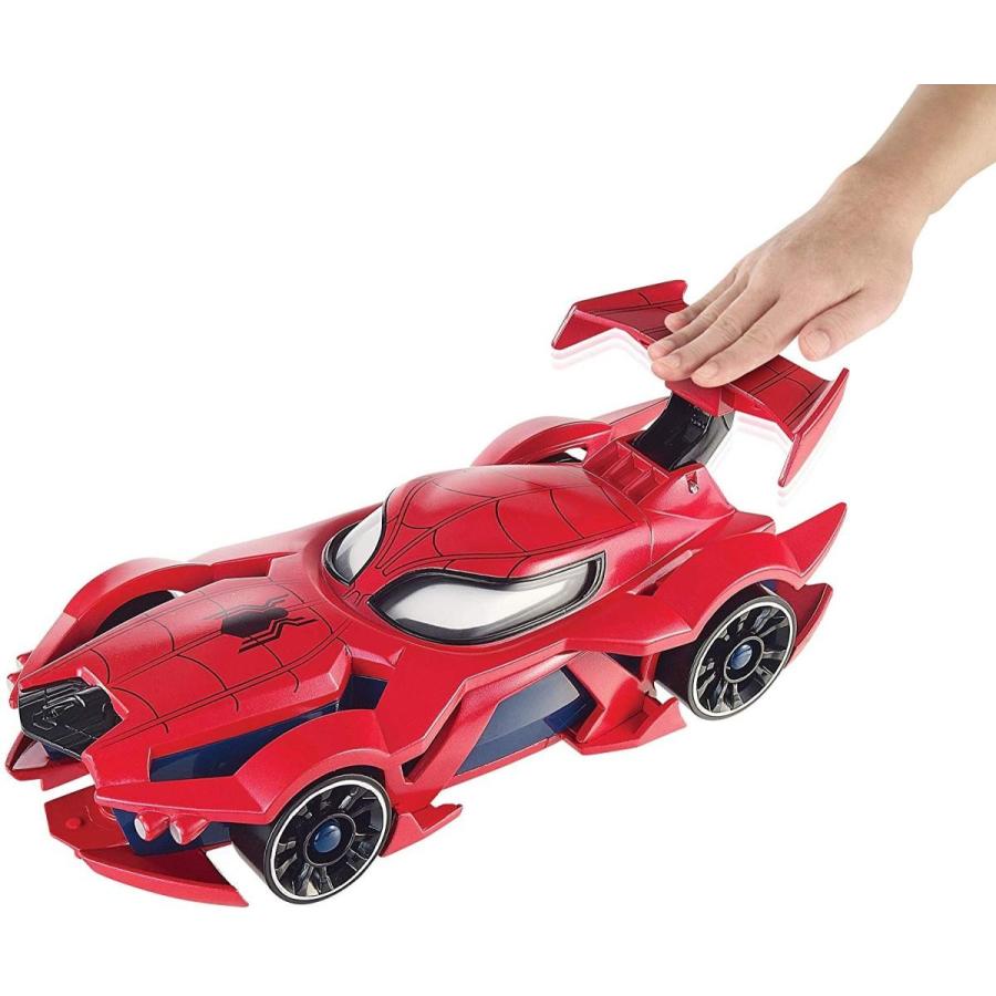 ホットウィール レーサーバース マーベル トラックセット スパイダーマン Amazon.com: Hot Wheels Toy Car Track Set, RacerVerse Spider