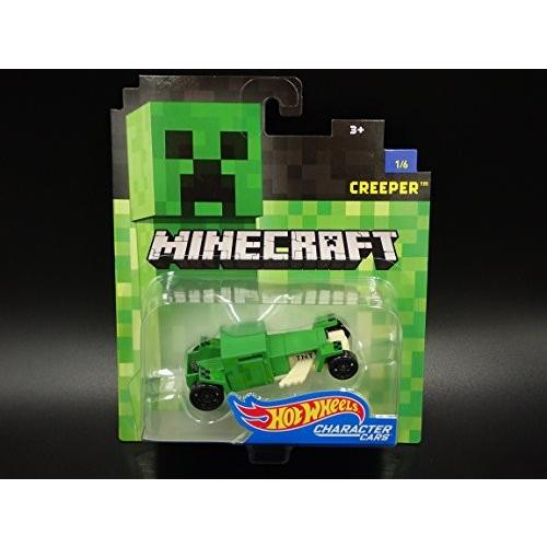 ミニカー Hot Wheels Minecraft creeper ホットウィール Hot Wheels キャラクターカー マインクラフト
