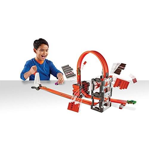 ホットウィール Hot wheels トラックビルダーシステム コンストラクション・衝突一揃いの道具 ホ おもちゃ-乗り物、ミニチュア