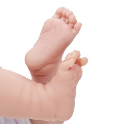 JCトイズ 新生児 リアルな男の子の赤ちゃん人形 布オムツやIDブレスレットなども付属 ブルーの画像
