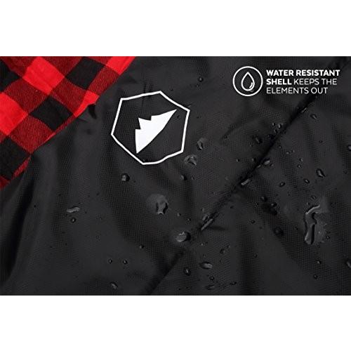 アウトドア キャンプ スリーピングバッグ TOSB - Lumberjack Hooded Sleeping Bag Tough Outdoors_6