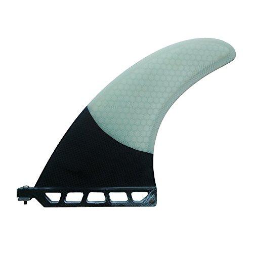 サーフィン フィン マリンスポーツ CA-Single8 white UPSURF Longboard Fins, Fiberglass+Honeycomb+C