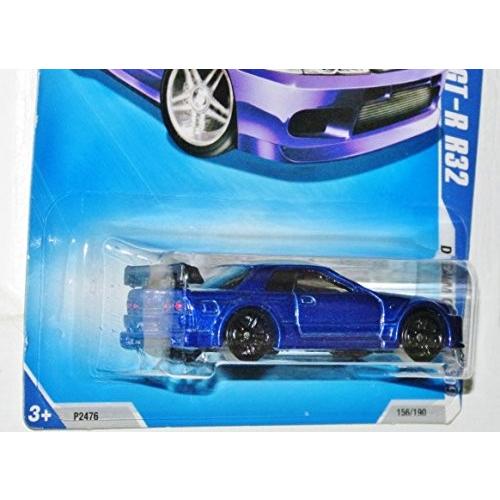 ホットウィール Hot Wheels ニッサン スカイライン GT-R R32 ドリームガレージ 10/10 156/190 ブルー 日産｜maniacs-shop｜04