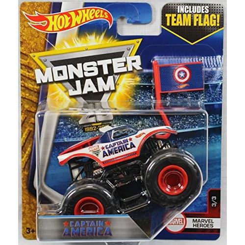 monster jam captain america