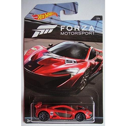 ホットウィール Hot Wheels FORZA モータースポーツ マクラーレン P1 2/6 レッド McLAREN ビークル ミニ