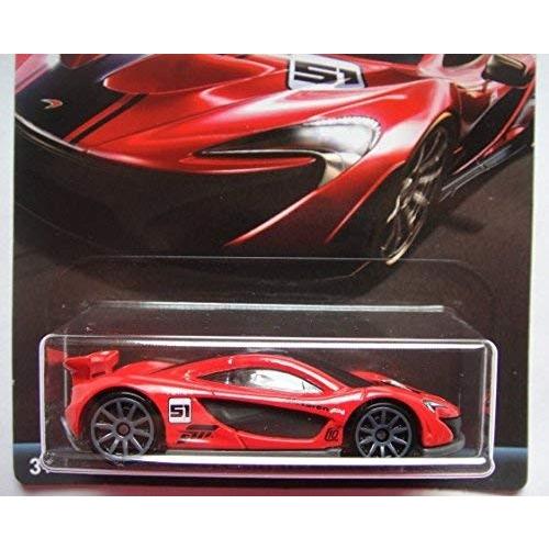 ホットウィール Hot Wheels FORZA モータースポーツ マクラーレン P1 2/6 レッド McLAREN ビークル ミニ_1