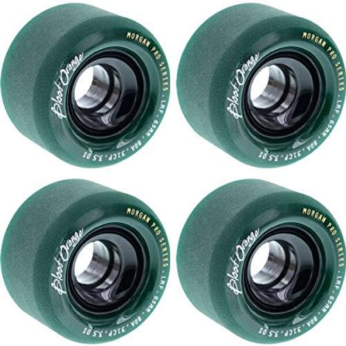ウィール タイヤ スケボー 1WBROMO016580G4 Blood Orange Morgan 65mm Longboard Wheel for Sliding, Surf