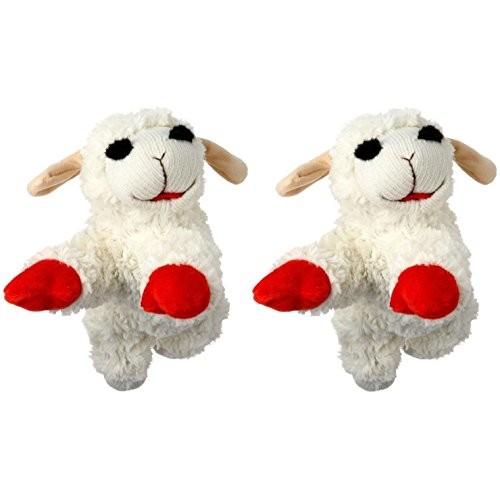 犬手あそび ドッグトイ 形づくる 48371 Multipet International Lambchop Plush Squeak Toy Mini ペット用品、生き物-おもちゃ