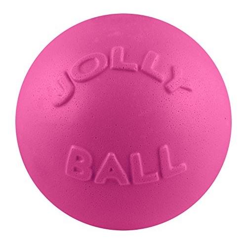 犬手あそび ドッグトイ 形づくる 2506 PK Jolly Pets Bounce-n-Play Dog Toy Ball, 6 Inches, Pi 犬用品-おもちゃ