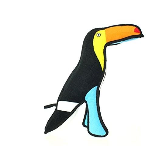 犬手あそび ドッグトイ 形づくる T-Z-Toucan TUFFY - World's Tuffest Soft Dog Toy - Zoo Touca ペット用品、生き物-おもちゃ-犬用品