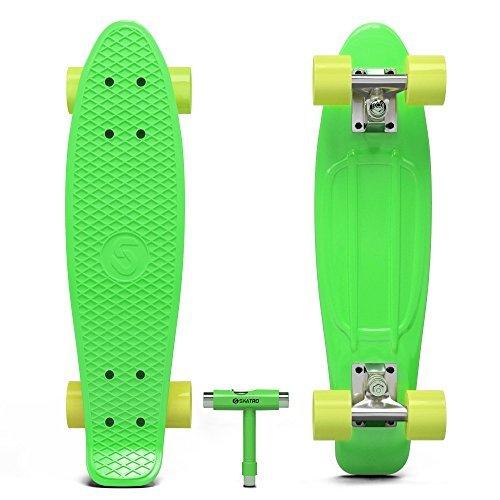 スタンダードスケートボード スケボー 海外モデル green-forest Skatro - Mini Cruiser Skateb｜maniacs-shop｜02