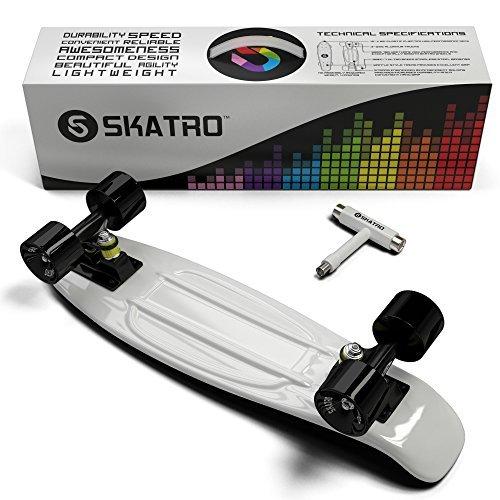 スタンダードスケートボード スケボー 海外モデル White-Panda Skatro - Mini Cruiser Skatebo_4