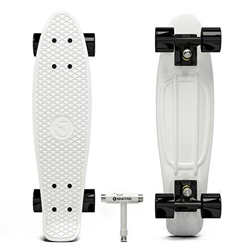 スタンダードスケートボード スケボー 海外モデル White-Panda Skatro - Mini Cruiser Skatebo_5