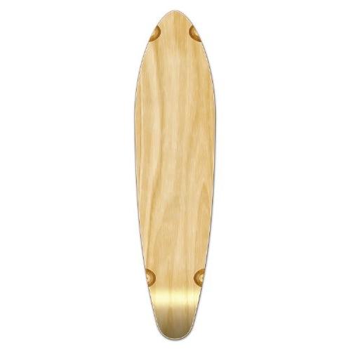 ロングスケートボード スケボー 海外モデル 030302-Blank-Natural New