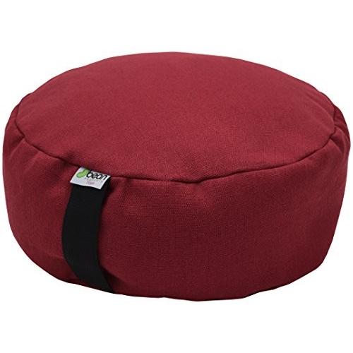 ヨガ フィットネス 20DHRD BEAN PRODUCTS HEMP Zafu Meditation Cushion for Sitting on Floor, Hemp Yoga Piの画像