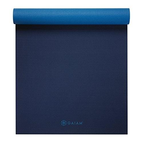 ヨガマット フィットネス 05-62186 Gaiam Yoga Mat Premium Solid Color Reversible Non Slip Exercise \u0026の画像