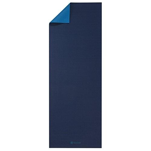 ヨガマット フィットネス 05-62186 Gaiam Yoga Mat Premium Solid Color Reversible Non Slip Exercise \u0026の画像