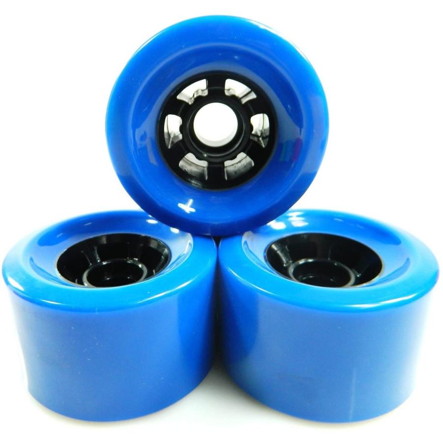 ウィール タイヤ スケボー 83MMA7SP Blank 83mm Longboard Flywheels Wheels + ABEC 7 Bearings Spacers (_1