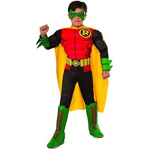 コスプレ衣装 コスチューム その他 610829_M DC Superheroes Deluxe Robin Costume, Child's Medium
