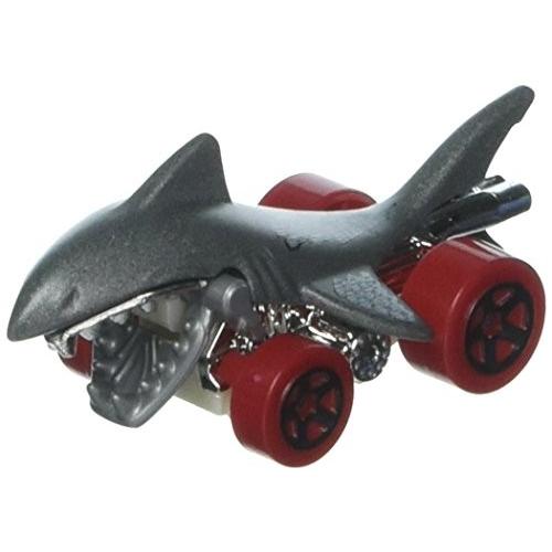 ホットウィール マテル ミニカー DTY50 Hot Wheels 2017 Street Beasts Shark Bite (Shark Car) 243/36