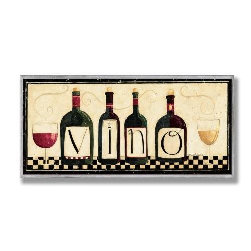 壁飾り インテリア タペストリー KWP-940 The Stupell Home D?cor Collection Vino Kitchen Wall Plaq