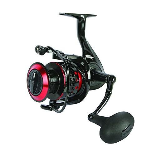 Okuma Ceymar C-65 スピニングリール セット リール Okuma オクマ C-65 okuma Ceymar Spinning Reel, Black and Red