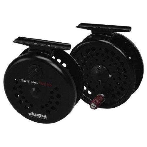 リール Okuma オクマ S-8/9 Okuma Sierra Diecast Aluminum Fly Reel， 8/9 WT. Black