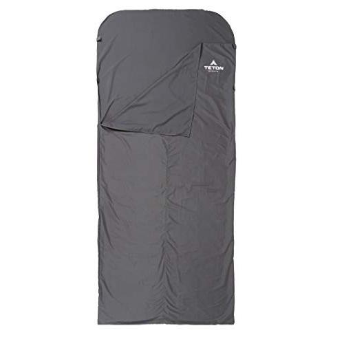 アウトドア キャンプ スリーピングバッグ 179 TETON Sports XL Sleeping Bag Liner; A Clean Sheet