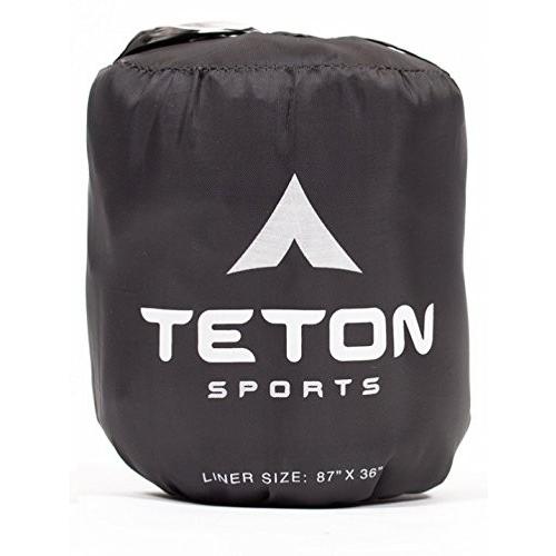 アウトドア キャンプ スリーピングバッグ 179 TETON Sports XL Sleeping Bag Liner; A Clean Sheet_4