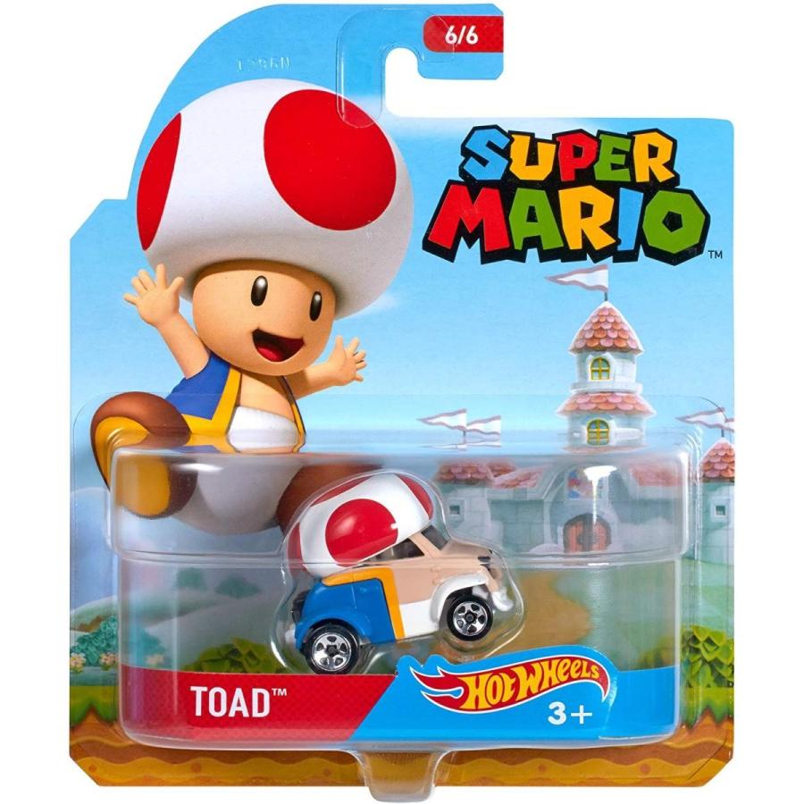 ホットウィール Hot Wheels キノピオ スーパーマリオ SUPER MARIO6/6